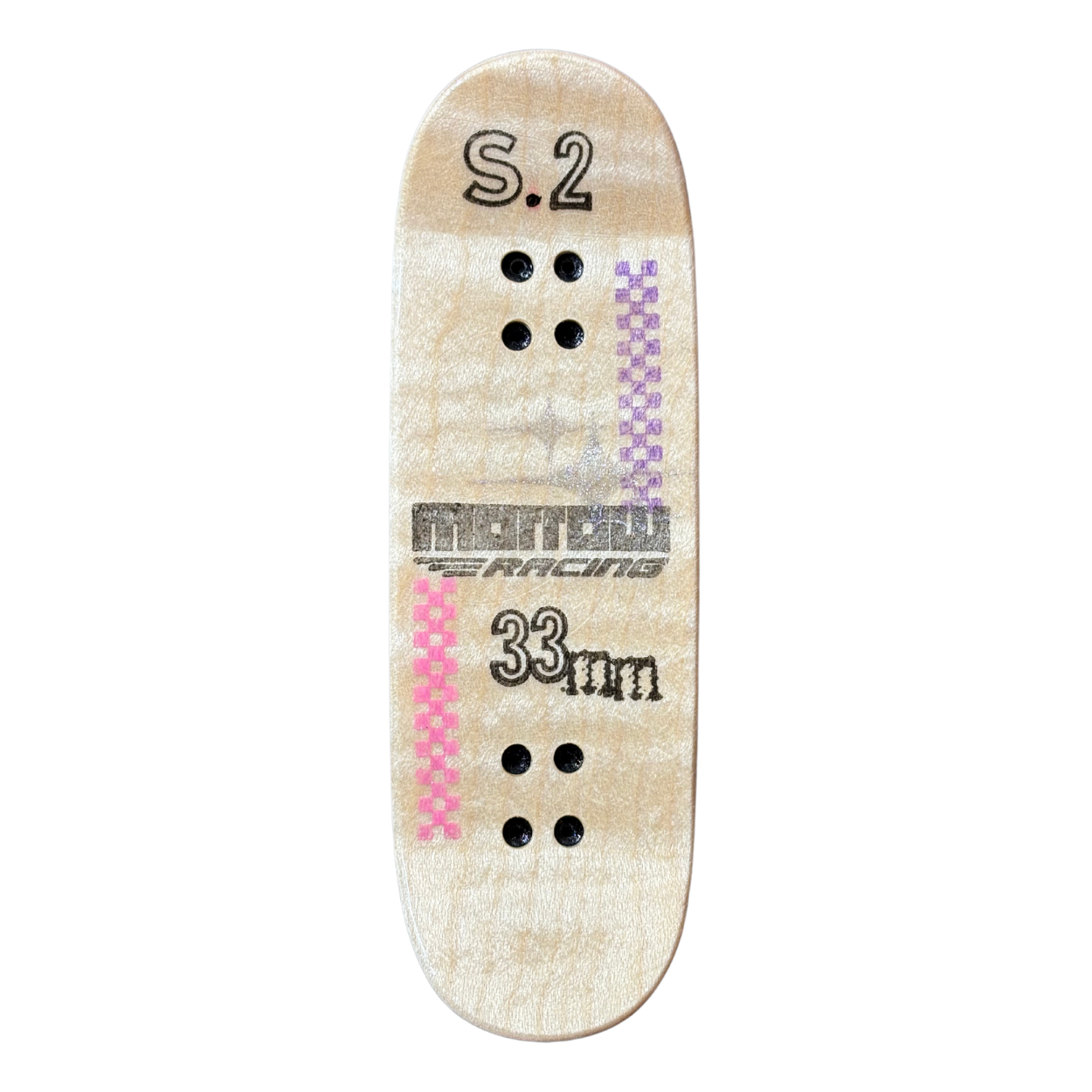 33mm S.2 Maple/Purple Splatter Split