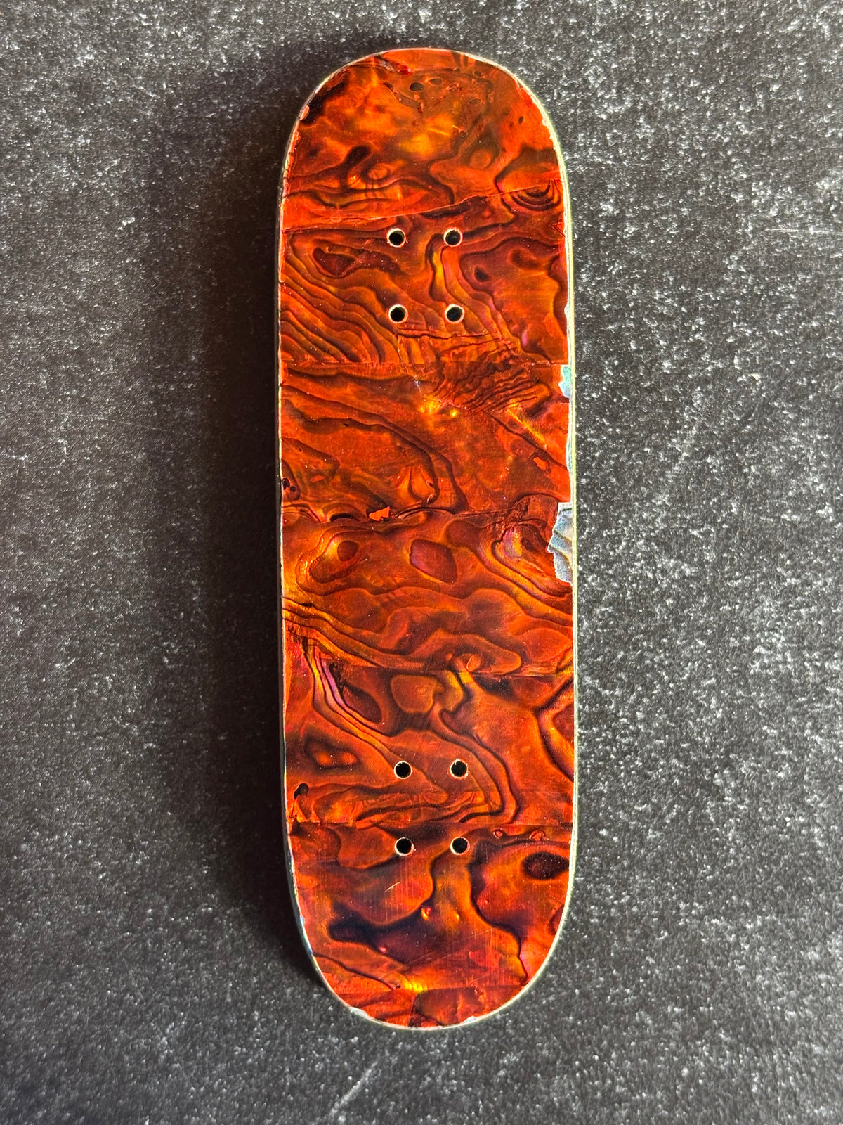 30mm Dual Layer Red Copper Abalone Shell Deck S.2 Mold