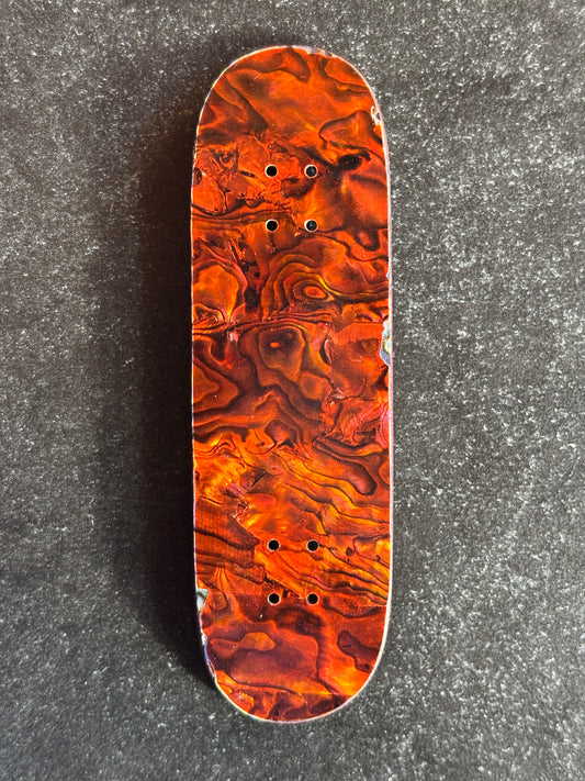 29mm Dual Layer Red Copper Abalone Shell Deck S.2 Mold