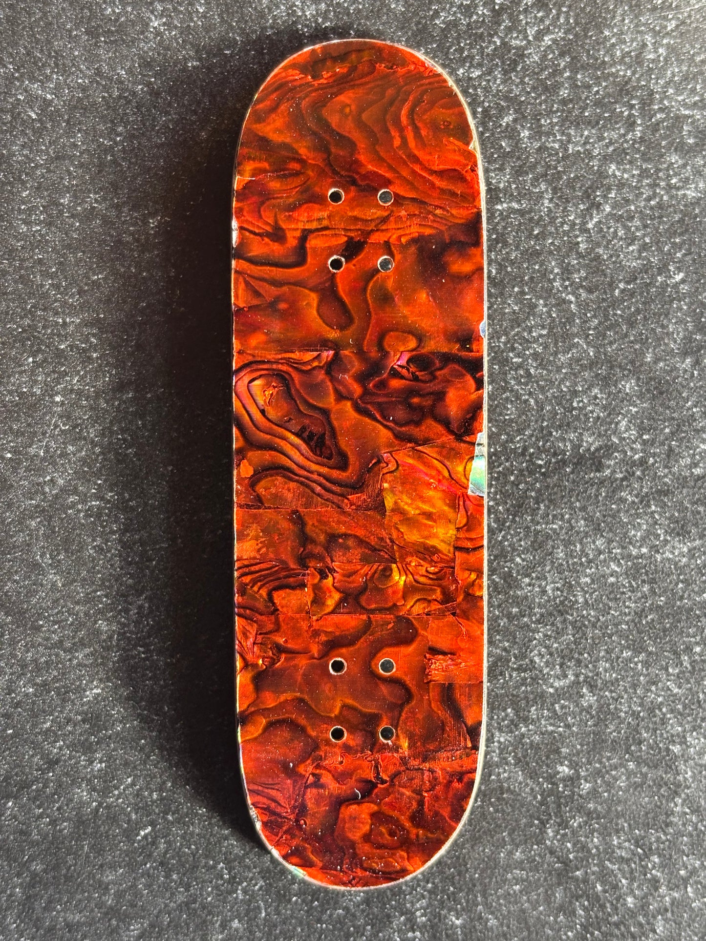 29mm Dual Layer Red Copper Abalone Shell Deck S.2 Mold