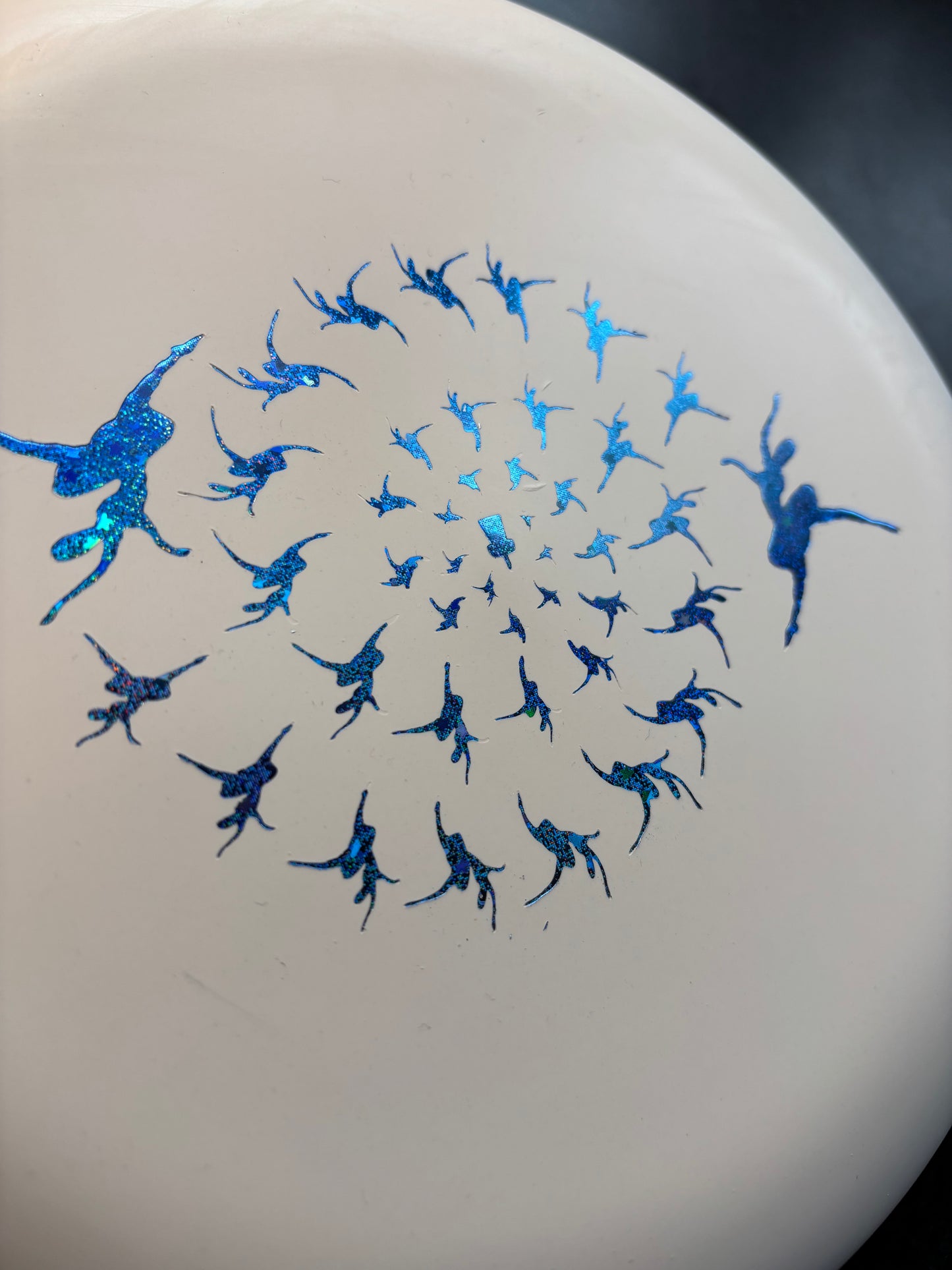Ballerina Blue Star Foil Soft Magnet