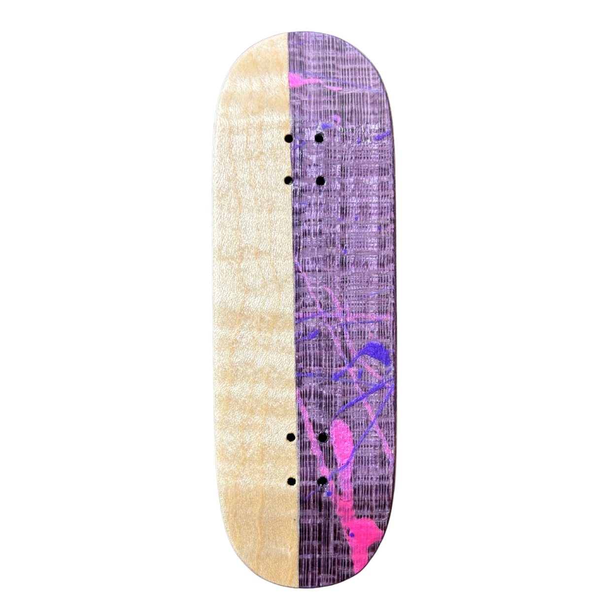 33mm S.2 Maple/Purple Splatter Split