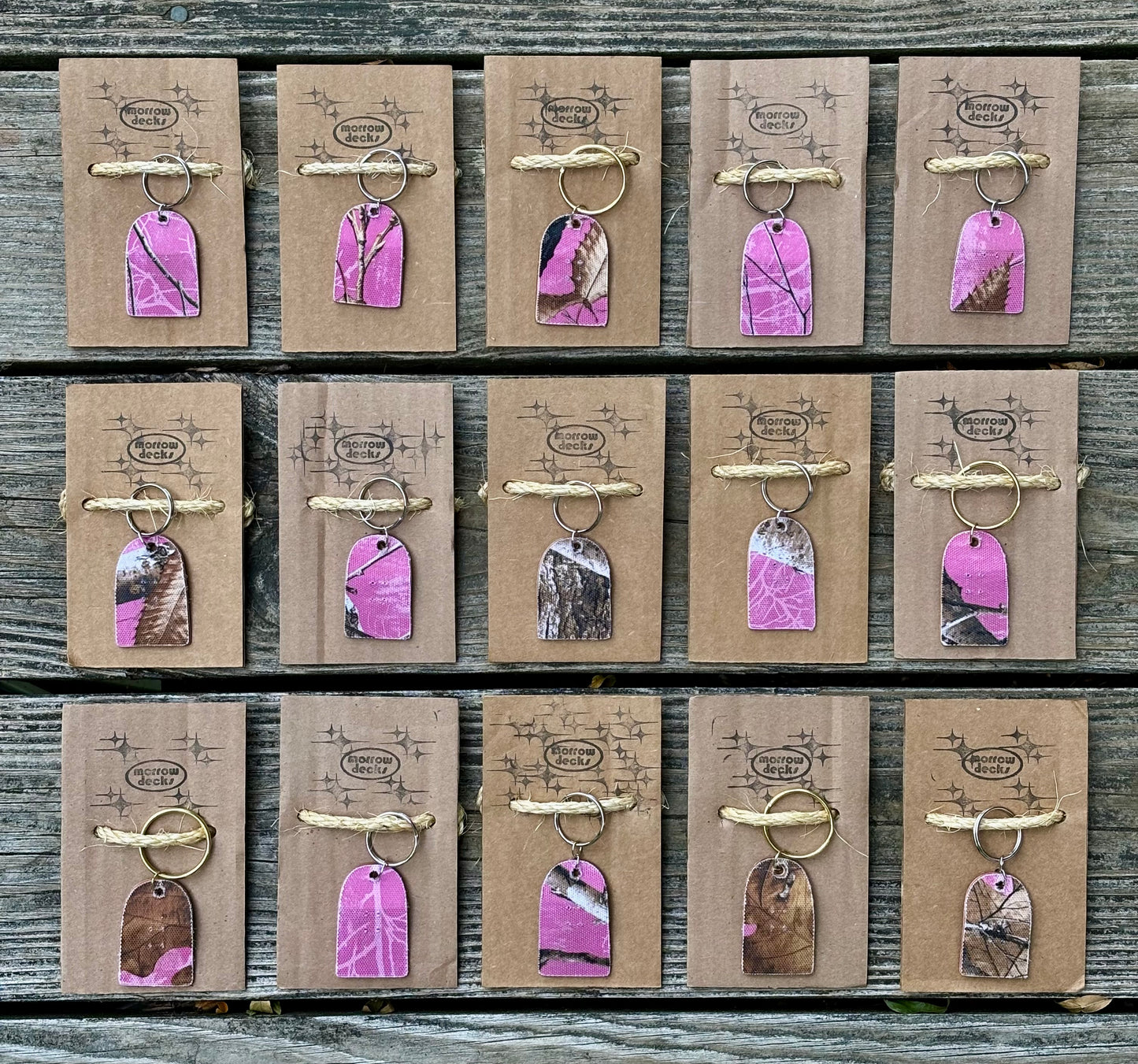 Limited Edition RealTree Duck Fabric Keychains