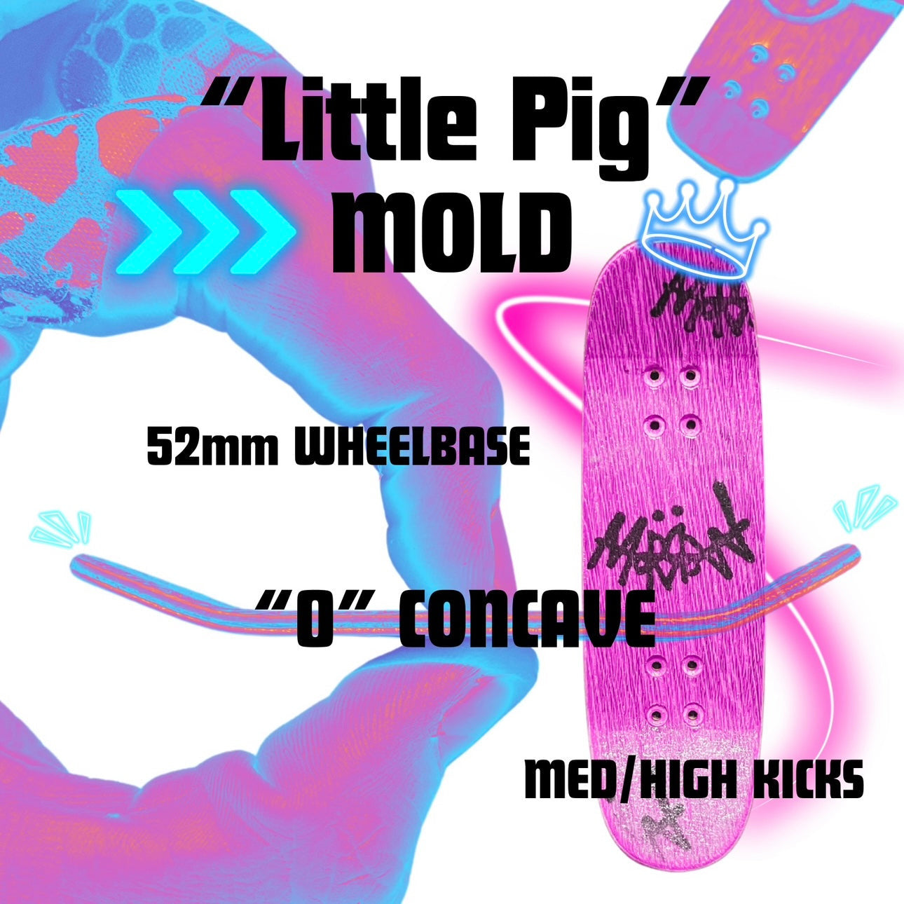 31mm Solar Changing Little Pig Mold