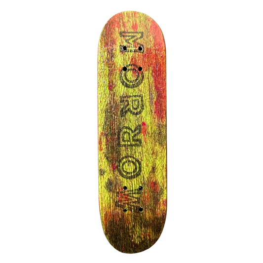 25mm Cracked Green/Red MORROW Stamp