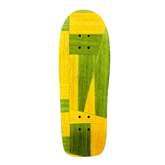32mm Cracked Green/Yellow Split