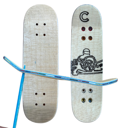 26.5mm Maple Internal Rainbow Split Deck Cracked Mold