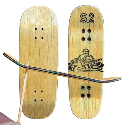 34mm Yellow Internal Rasta Split Deck S.2 Mold