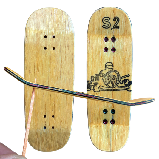 34mm Yellow Internal Rasta Split Deck S.2 Mold