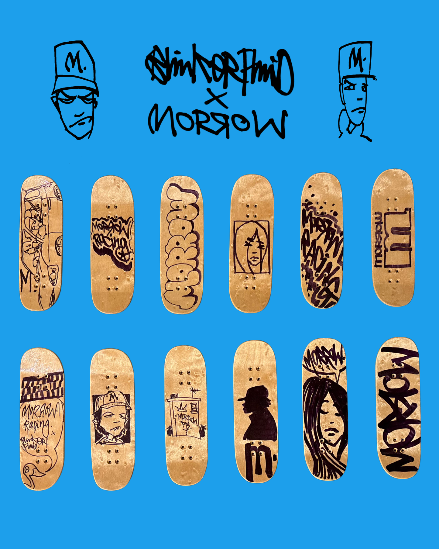 Blinker Fluid Limited Edition Collab Decks