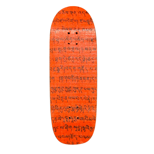 35mm Orange Prayer Flag Slammed Mold (Low Mold)