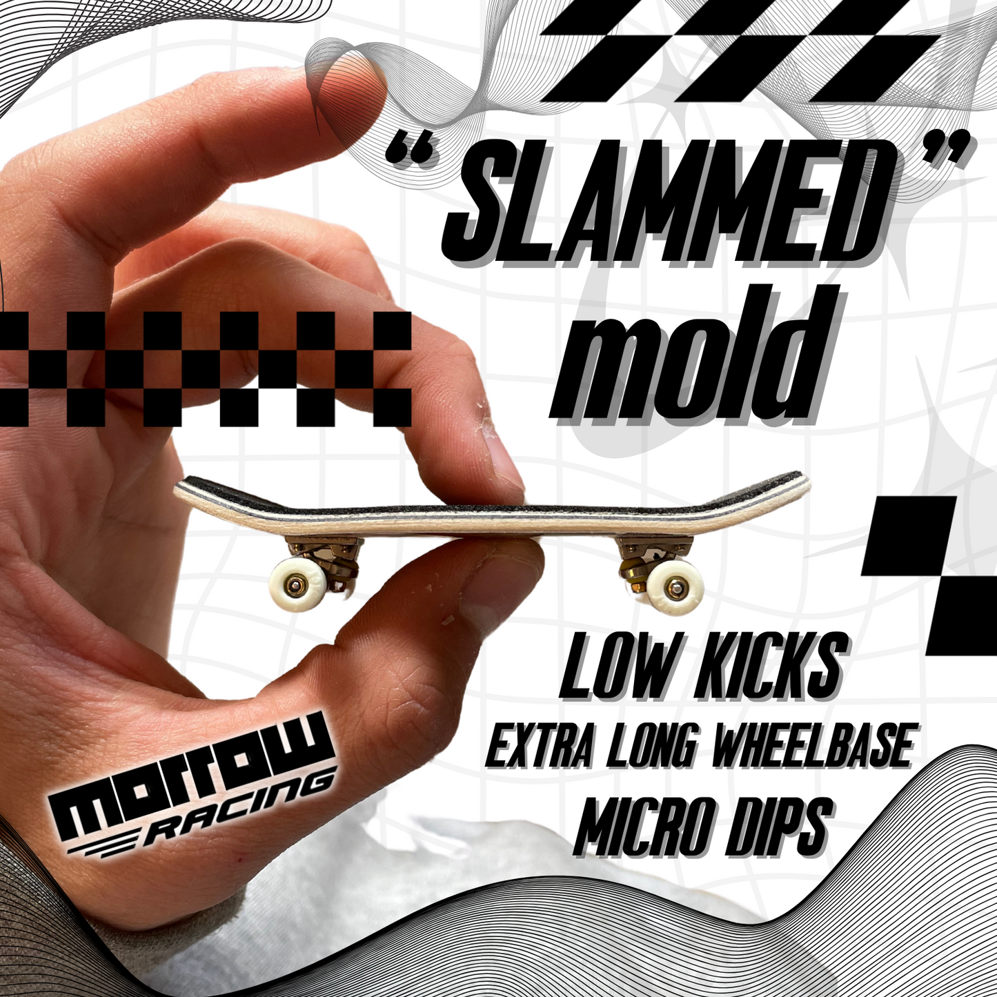 35mm NUMERALZ Slammed Mold (Low Mold)