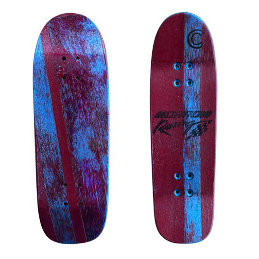 30.5mm Sparkly Blue Split Deck Cracked Mold