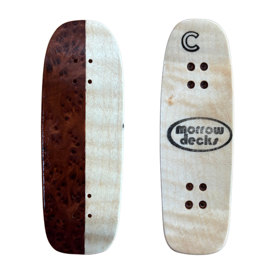 31mm Burl/Maple Split Deck Cracked Mold
