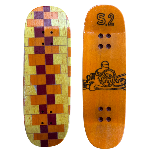 32.5mm Red/Orange Split Deck S.2 Mold *BLEM*