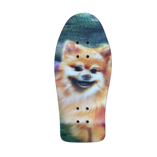 Dual Doggo 3D Parallax Lenticular Fingerboard Business Mold 32mm